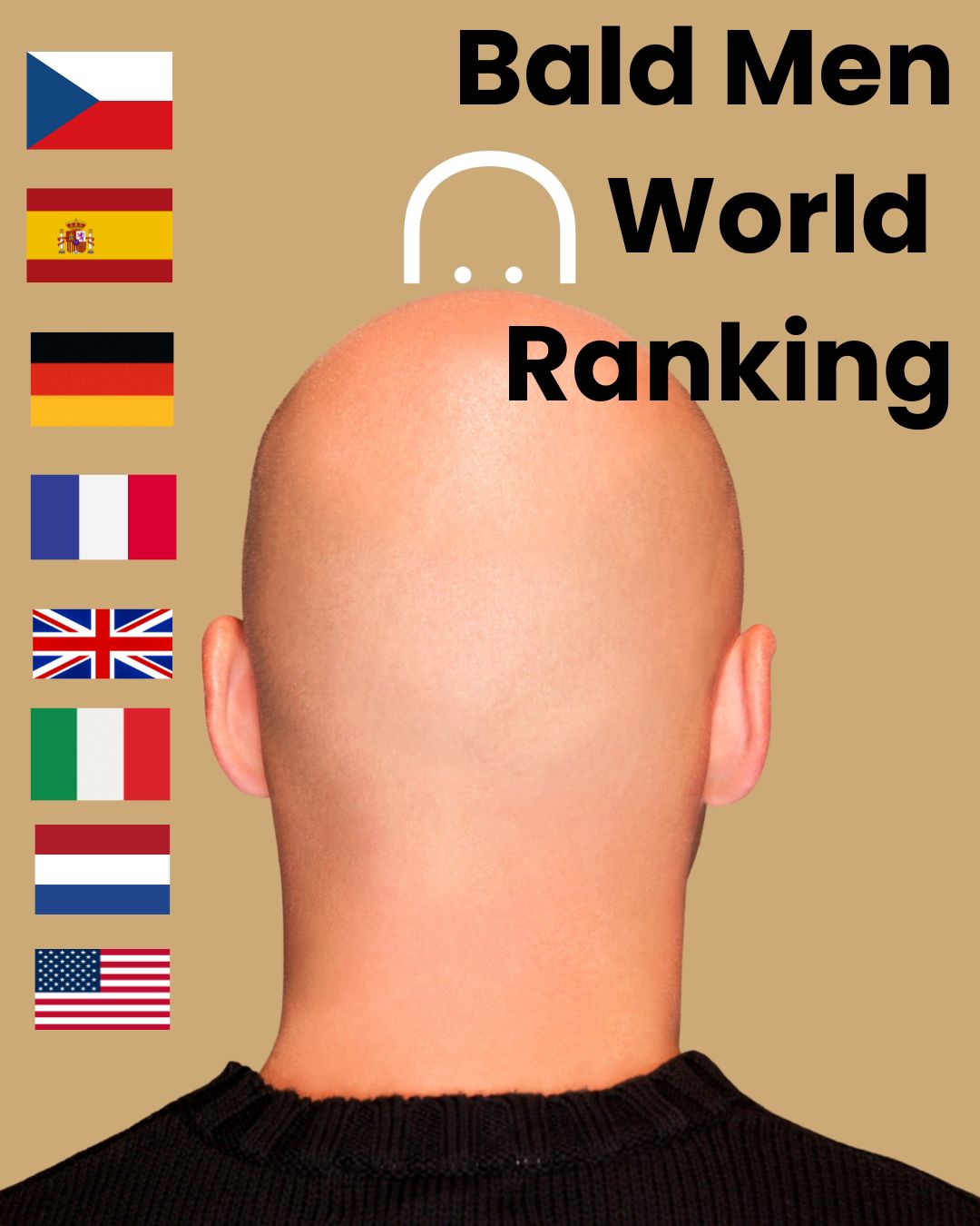 Bald Men World Ranking: Why Are Caucasian Men More Likely to Lose Their Hair?