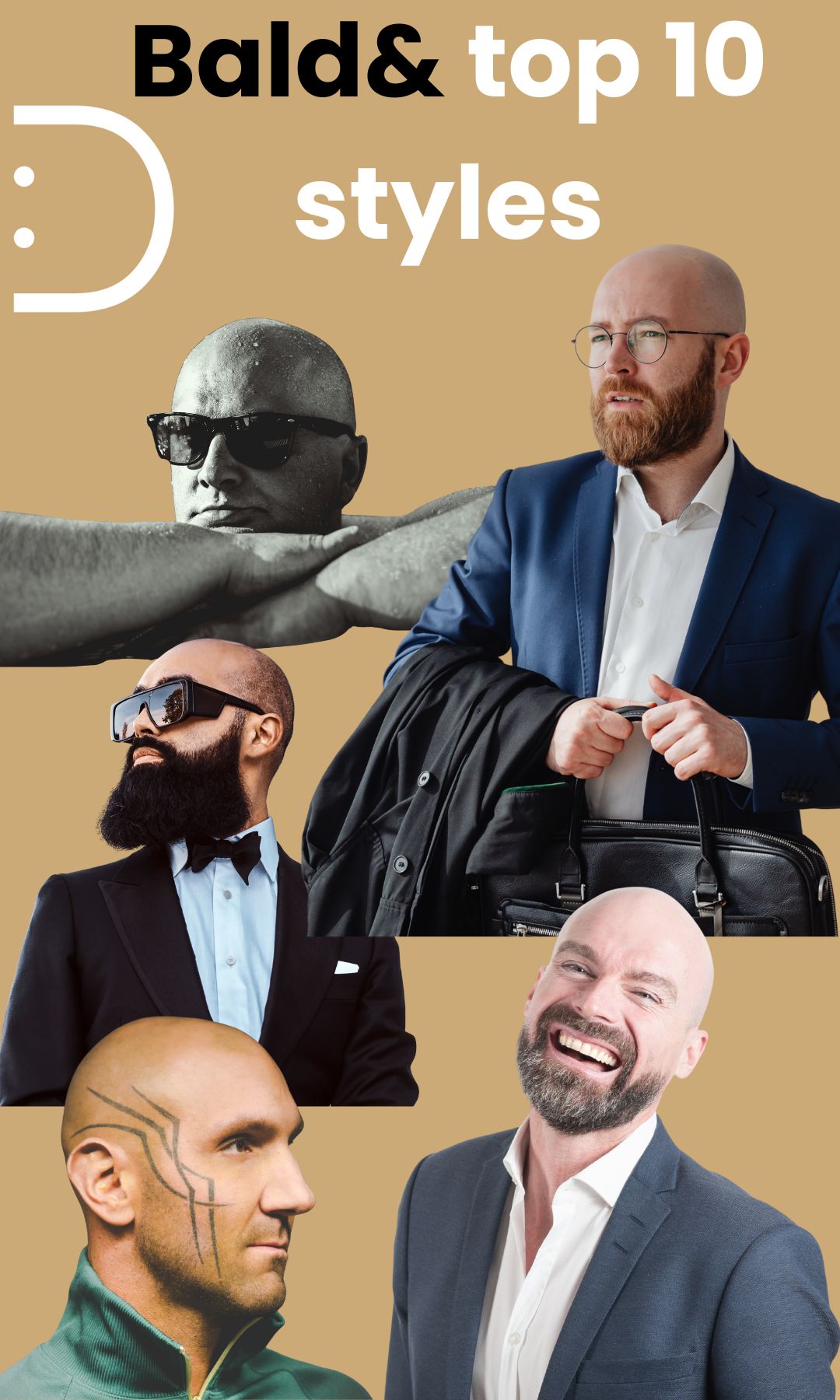 Bald Men's Hairstyles: The Top 10 Styles to Enhance Your Look!