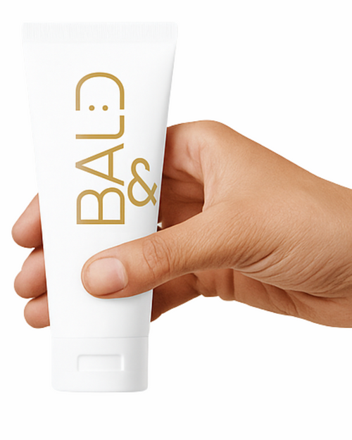 Bald Head Moisturiser Duo: 2x Bald& Day Cream